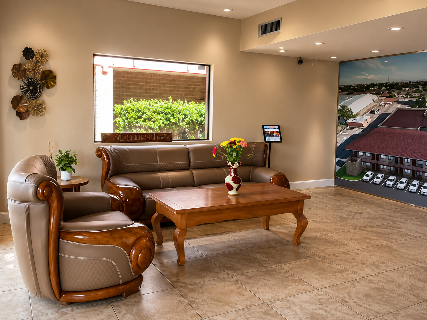 Hotel common area